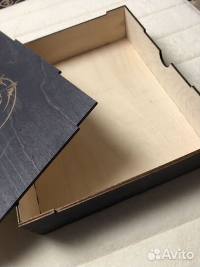 Коробка подарочная деревянная