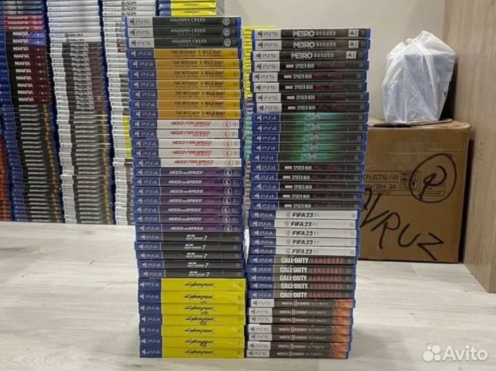 Игры PS4/PS5 Опт Розница (новые)