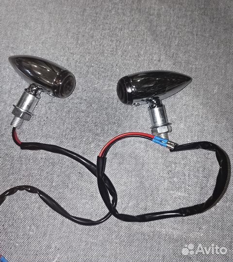 Хромированные тонированное стекло поворотники пуля