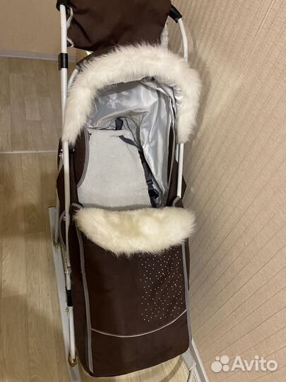 Коляска санки