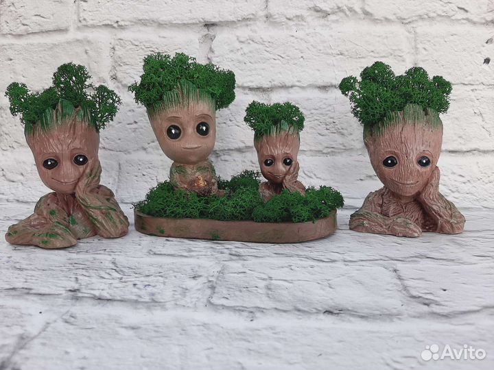 Кашпо малыш Грут