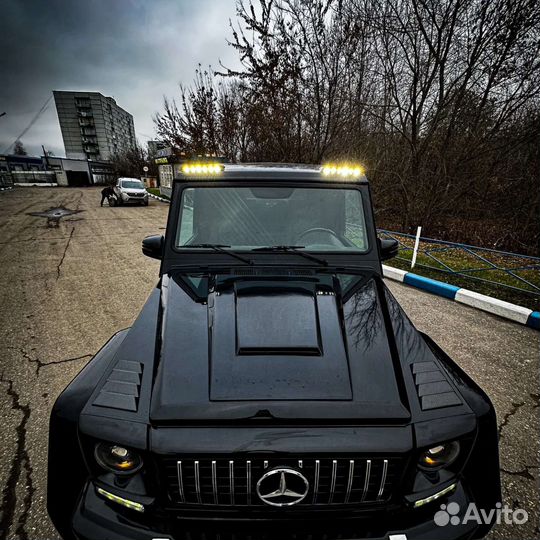 Матрица накладка капота Mercedes G Klass