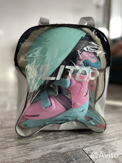 Роликовые коньки 2в1