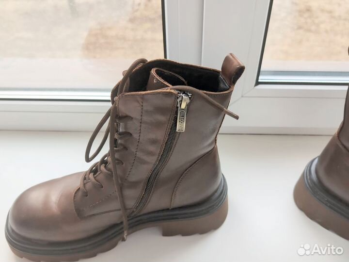 Ботинки женские зимние 40 размер кожа натуральная