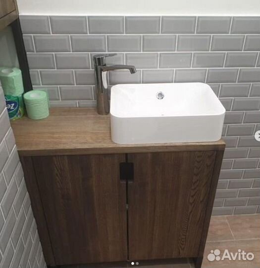 Тумба под раковину и шкаф в нишу мдф\лдсп\массив