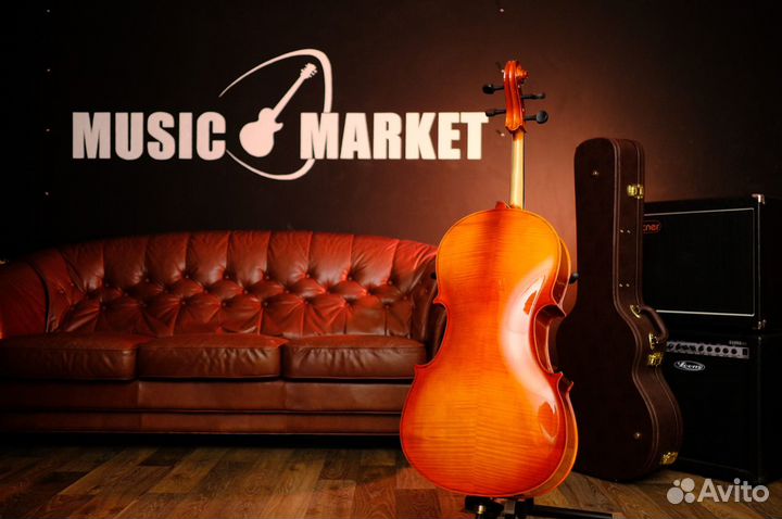 Виолончель 1/2 + Комплект