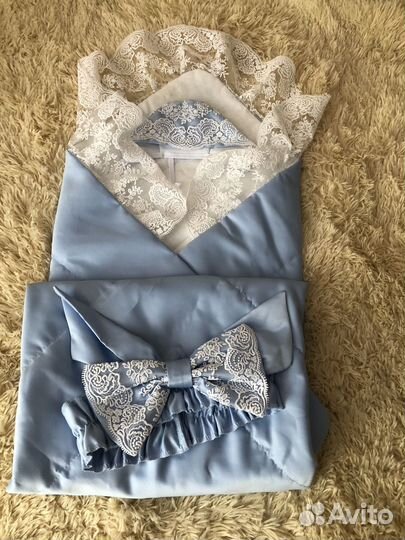 Конверт на выписку для мальчика весна осень