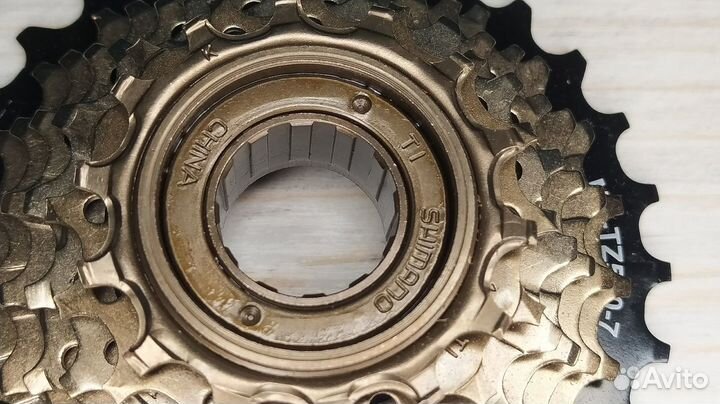 Трещотка 7 скоростей shimano Tourney