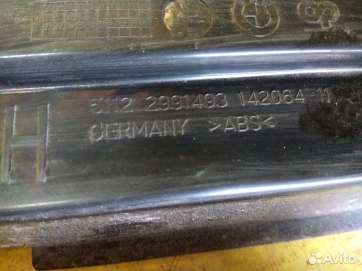 Накладка на порог (наружняя) левая Bmw X1 E84