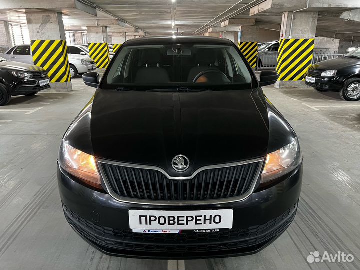 Skoda Rapid 1.6 МТ, 2016, 168 500 км
