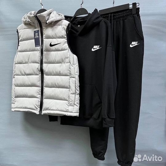 Мужской nike костюм тройка