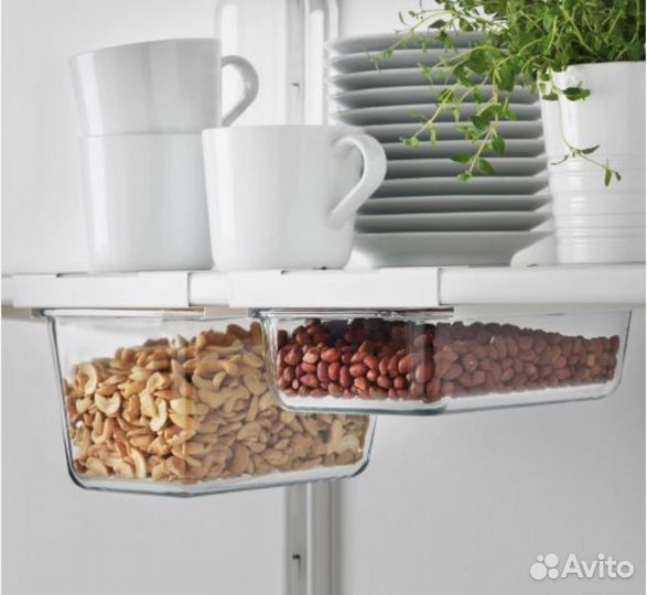 Набор держателей для контейнера икеа 365