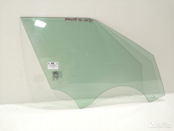 Стекло двери передней правой Land Rover