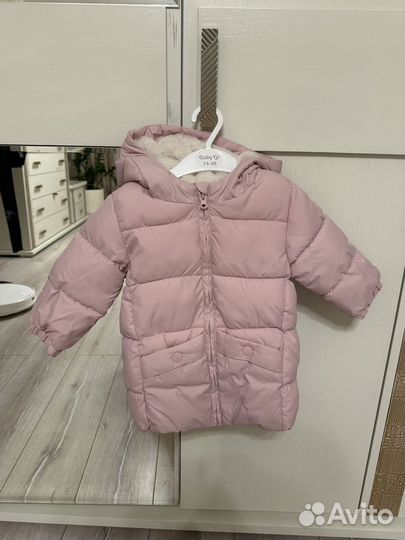 Куртка утепленная детская Mango kids 80 см