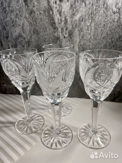 Хрустальные фужеры