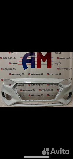 Бампер перед Солярис 17-20