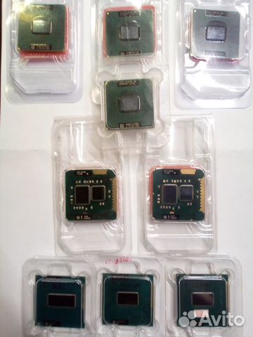 Процессоры ноутбуков Intel Socket P, G1, G2