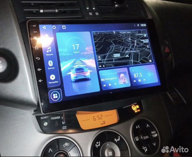 Магнитола Android 1/16 Toyota Rav 4 06-12