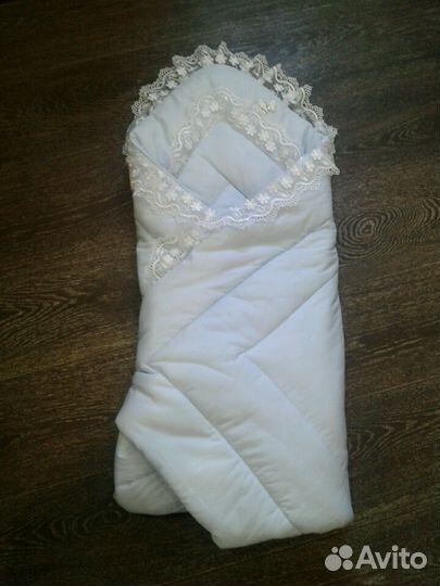 Конверт-одеяло на выписку. Весна-лето-осень