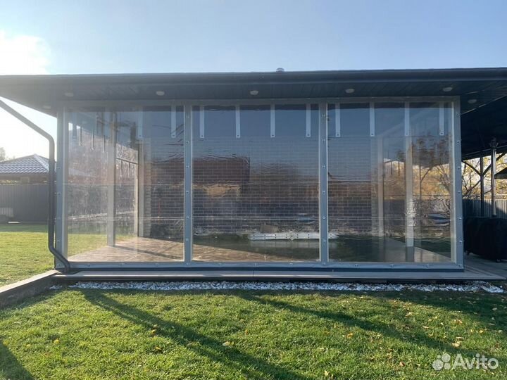 Мягкие окна для террас и беседок