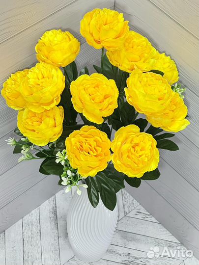 Искусственные цветы упаковка 20 штук