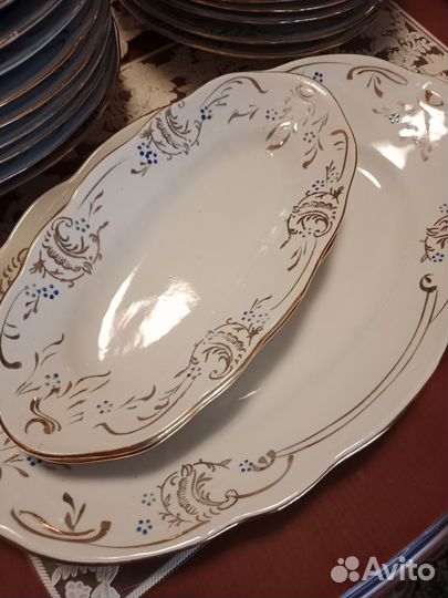 Столовый сервиз Незабудки. Барановка