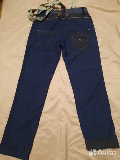 Desigual джинсы на подтяжках мужские