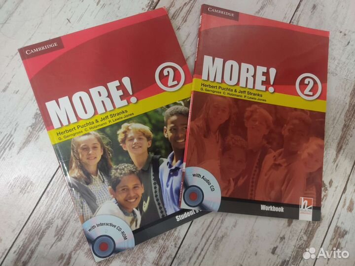 Учебник и рабочая тетрадь по английскому More (2)