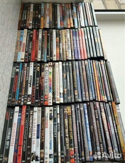 Коллекция фильмов на dvd