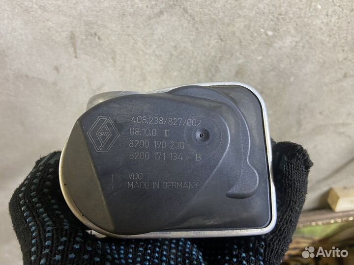 Дросельная заслонка меган 2