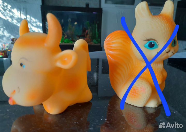 Игрушки резиновые СССР