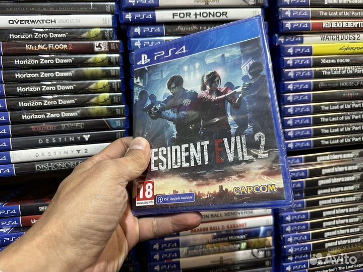 Resident evil 2 ps4 диск новый