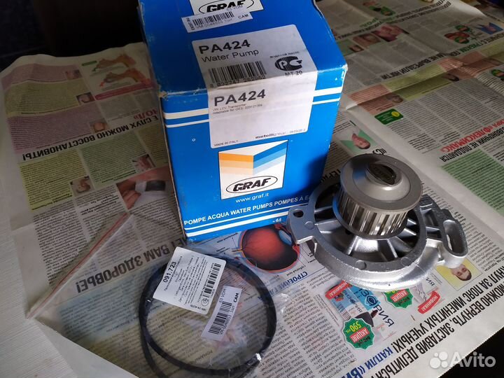 Насос водяной Graf на VW Transporter T4