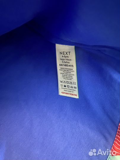 Плащ ветровка для девочки next