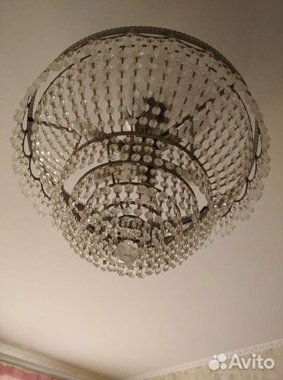 Люстра хрустальная