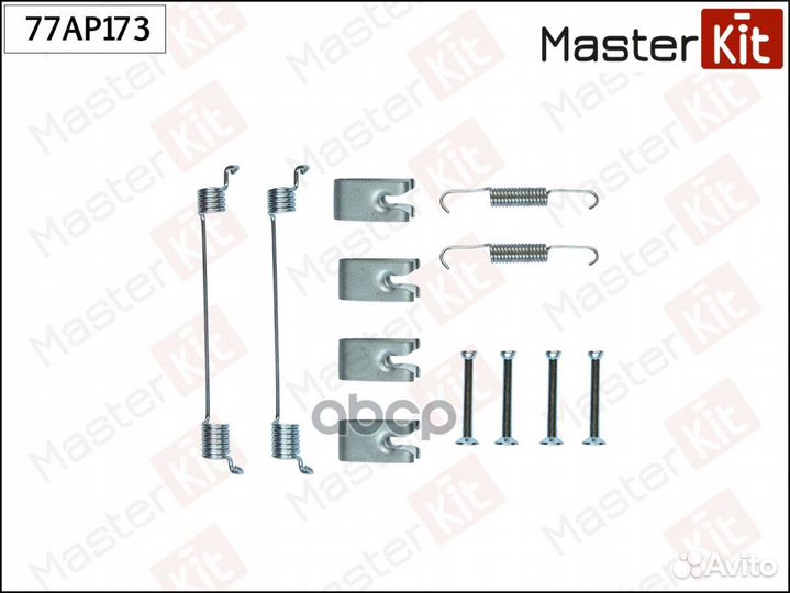 Комплект установочный барабанных колодок opel C