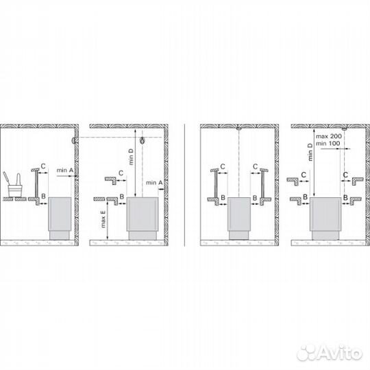 Электрическая печь для бани Harvia Club K11G