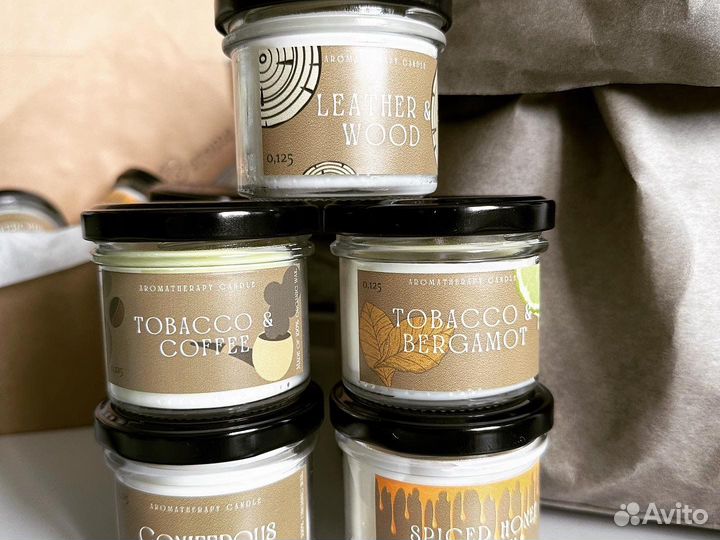 Подарочный набор свечей