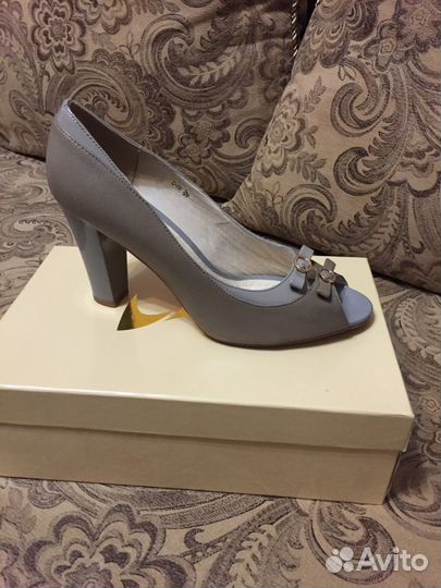 Туфли из нат. кожи 