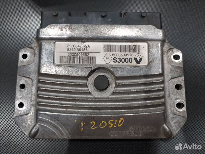 Блок эбу Меган 2