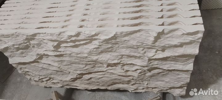 3D гипсовые панели скала