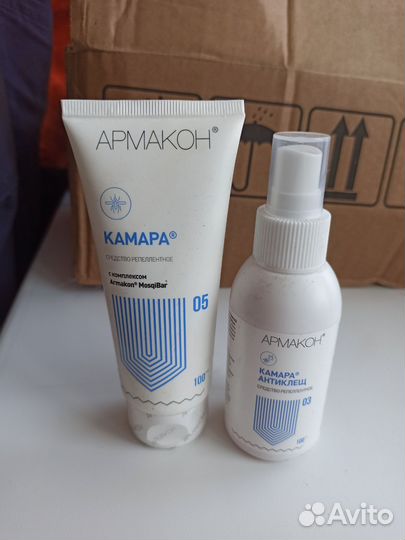 Крем и спрей от комаров