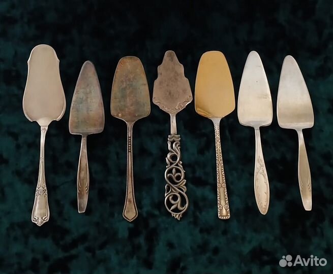 Лопатка для торта Мельхиор СССР