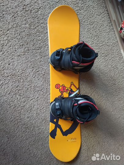 Сноуборд детский 100 комплект