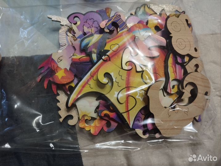 Пазл деревянный Дракон