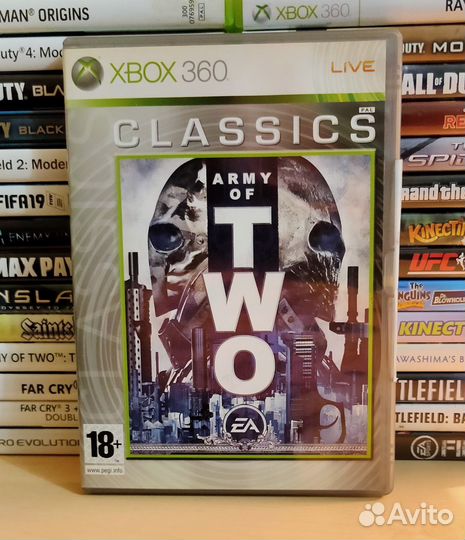 Army of Two на Xbox 360 Лицензия