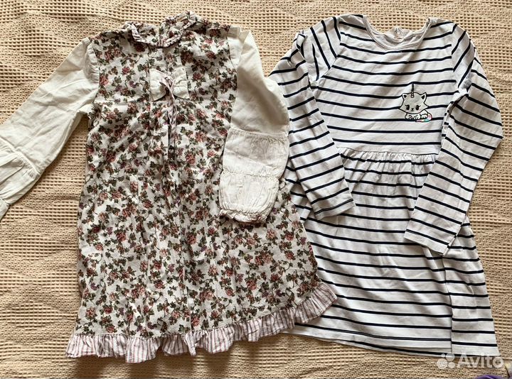 Одежда на девочку пакетом 122 128