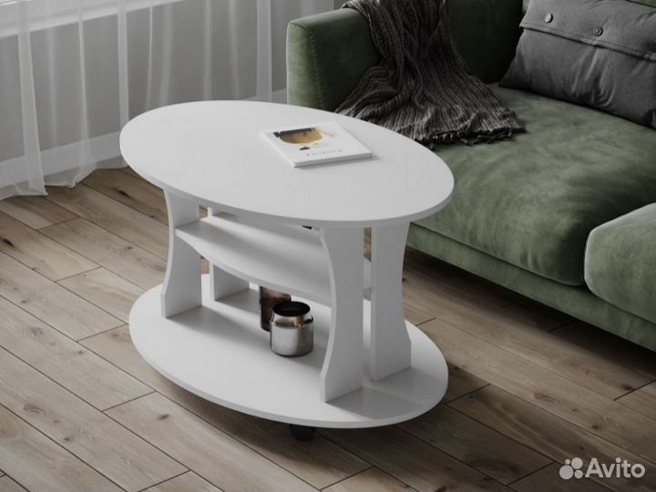 Журнальный стол Консул 1 Белый