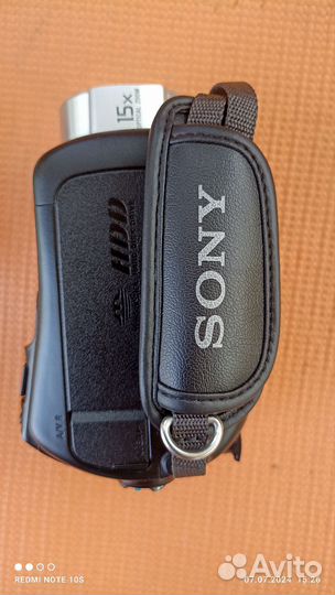 Цифровая видеокамера sony DCR-SR220E