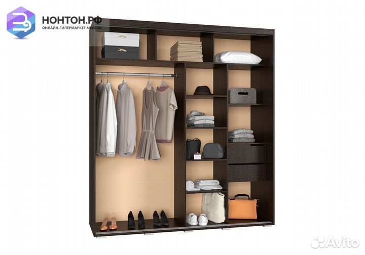 Шкаф-купе Крафт-3